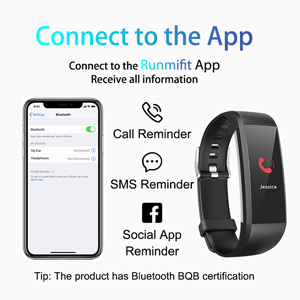 JAEZZIY Fitness Tracker Watch Heart Rate Sports Bracelet for Men Women Activity Tracker Pedometer with Heart Rate,Sleep and Swim Waterproof Activity Tracker Smart Watch with iOS and Android Phones 11 Fitness Tracker