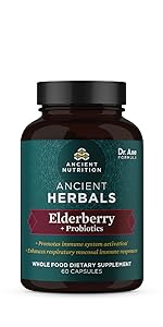 Ancient Herbals Elderberry + Probiotics