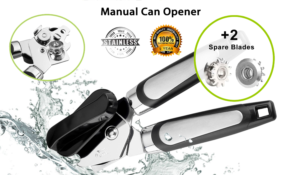 Manual Can OpenerStainless Steel,Heavyduty Tin opener