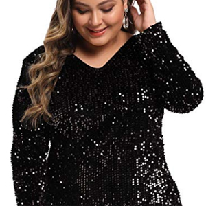 amazon plus size sequin dress