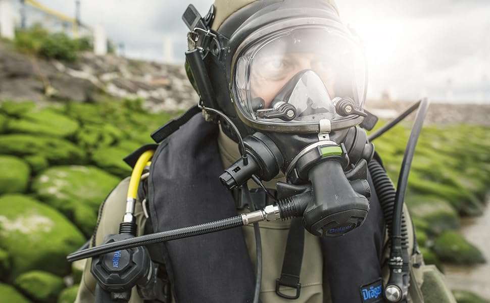 Dräger Secor 7000 Second Stage Scuba Regulator with PCon