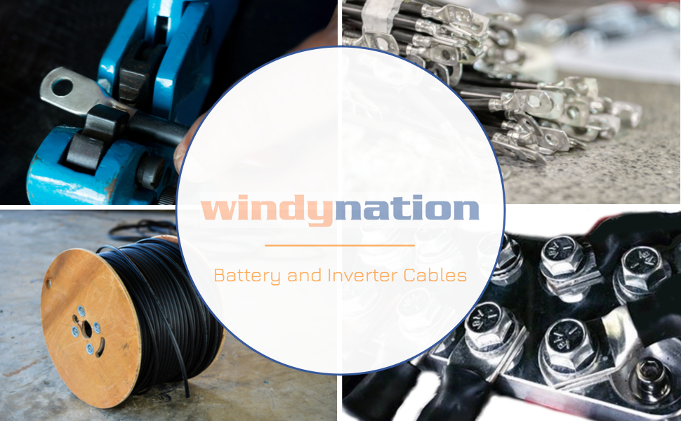 battery and inverter cables