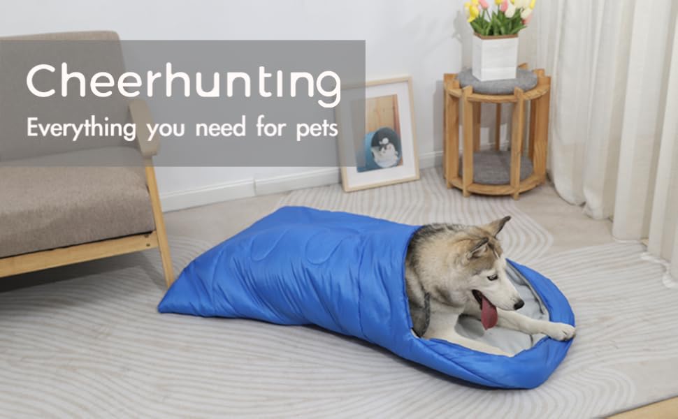 Cheerhunting Dog Sleeping Bag Waterproof Travel Large