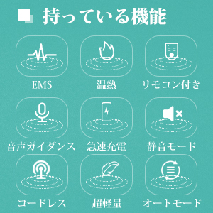 持っている機能