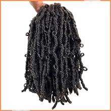 Butterfly Locs Crochet Hair 12 Inch