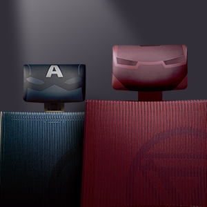 marvel desk chair with headrest / neckrest