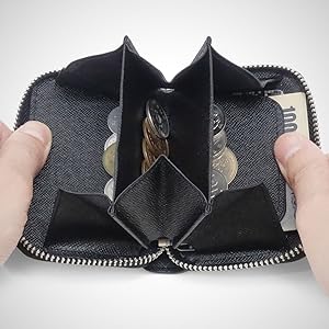 ケース　小銭入れ　小物入れ　ブラック PRADA プラダ コインケース 小銭入れ NERO ブラック 黒 極美品