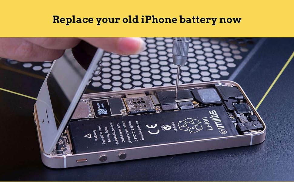 IMILITIS Replacement Battery for iPhone 6 Plus, 2915mAh