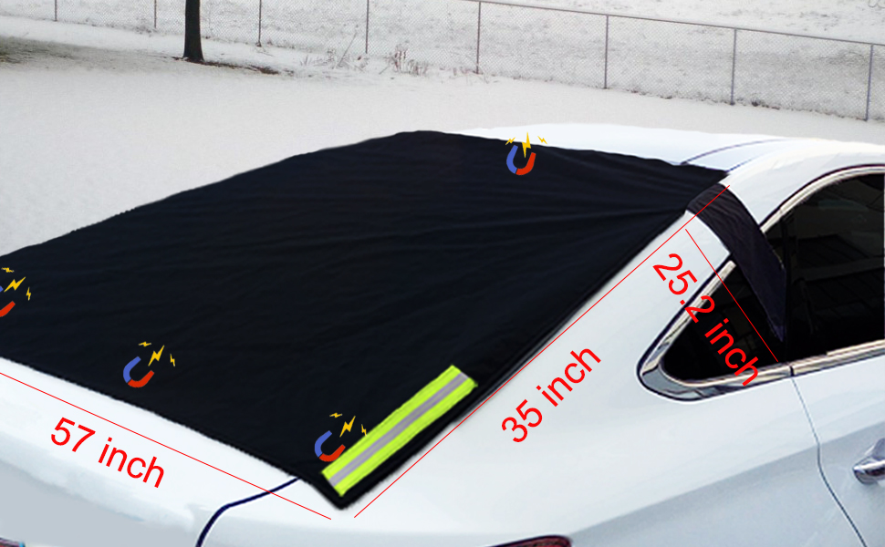 Big Ant Windscreen Cover, Car Rear Windshield Cover,Heavy Duty Ultra