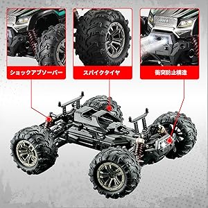 Amazon.co.jp: Hosim [1/20] ラジコンカー オフロード 高速
