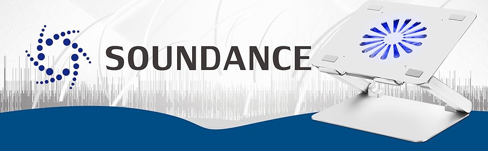 Cooling Fan Lip Stain SOUNDANCE Laptop Cooling Pad With 3.0 USB Hubs And Quiet Fans, Laptop Computer Desk Laptop Cooler