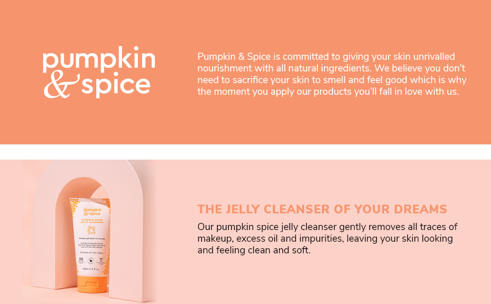 Pumpkin Spice Facial Jelly Cleanser