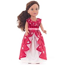 spanish elena of avalor red ruby princess dress costume disney