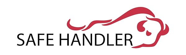 The Safe Handler logo by Bison Life with the bison bull icon logo