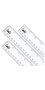 Mr. Pen- Ruler, Rulers 12 inch, Pack of 3