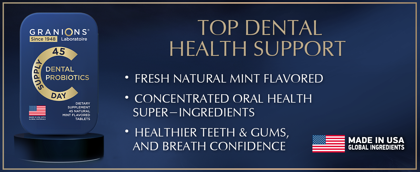 Oral Probiotic Mints Best Breath Freshener with