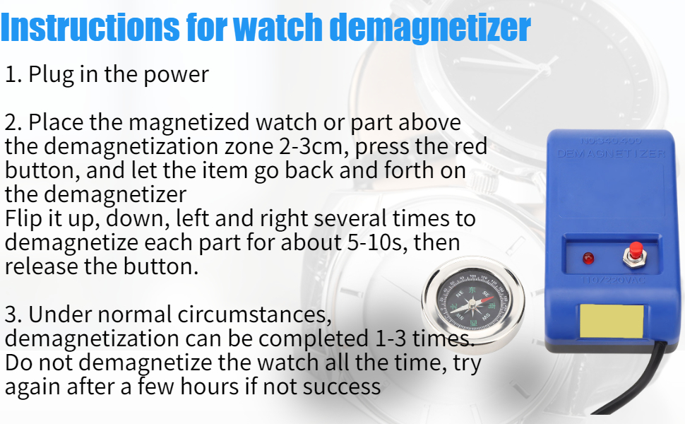 Watch Professional Electrical Watch Repair Degaussing