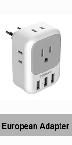 Adapter for most of Europe