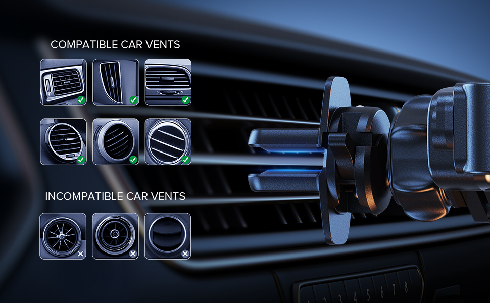 INIU car phone mount