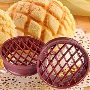 Amazon | STK メロンパン型 焼き目 パン型 メロンパン筋付け