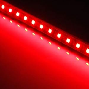 Strip 12-Inch 7-Color RGB 72-LED Knight Night Rider Scanner Lighting Bars