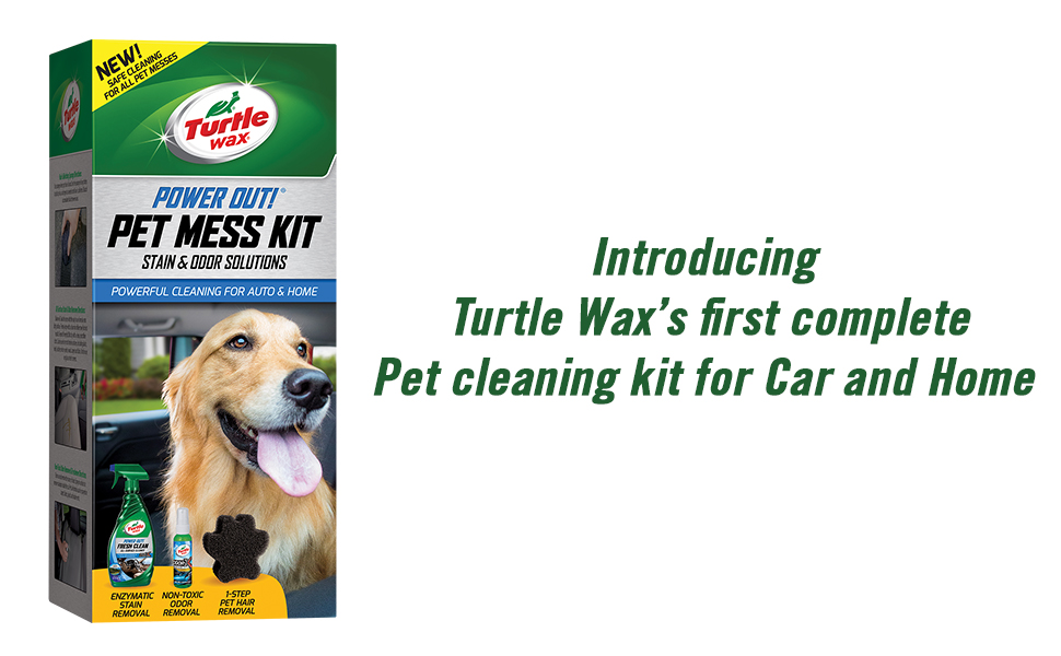 Turtle Wax Power Out! Pet Mess Kit Amazon.in Pet Supplies