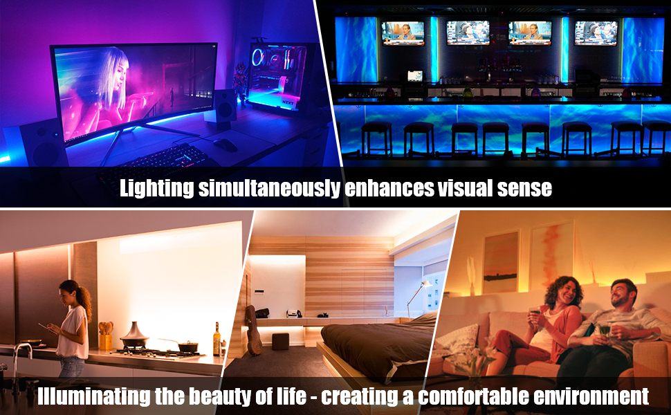 led strip lights 32.8ft