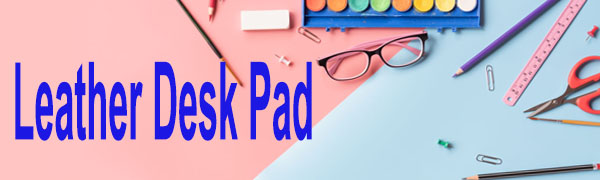 leather desk pad