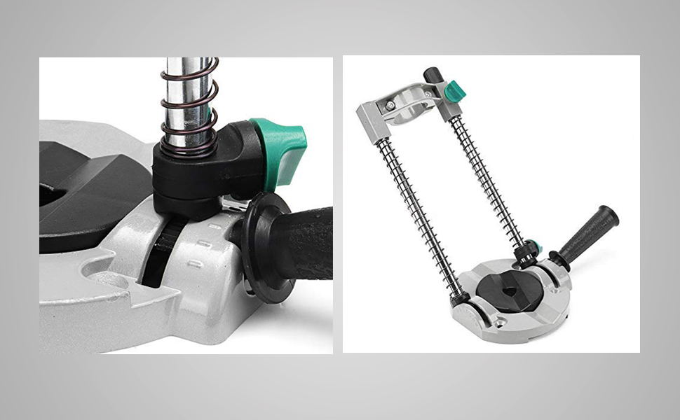 AMYAMY Wood Vertical Drill Guide for Portable and Electric Drills