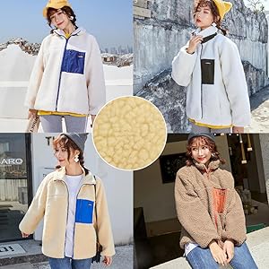 Oversized Boa Jacket