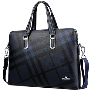 Amazon.co.jp: FSDWG ビジネスバッグ レザー A4サイズ対応 防水