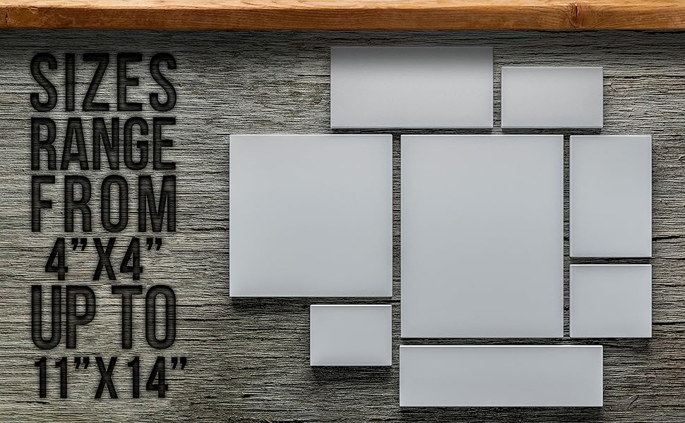 U.S. Art Supply Stretched Canvas Multipack