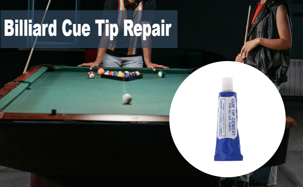 APLVFFZH Glue for Pool Cue Tips Pool Cue Maintenance
