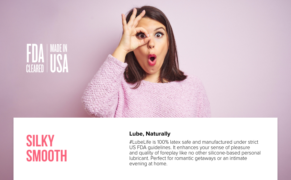 silky smooth, organic lube, vegan lube, personal lubricant, silicone lube, latex safe