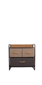 Amazon｜2段チェスト【Flat chest】幅58×奥行29×高さ59cm 収納