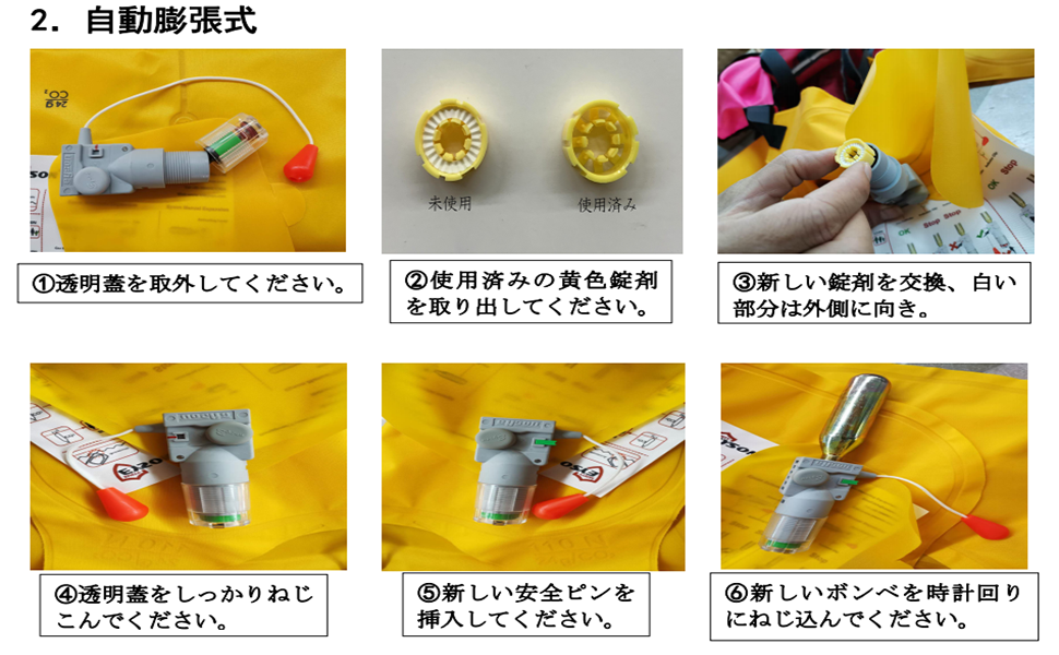 Amazon Eyson ライフジャケット専用 ベルトタイプ 腰巻き 手動膨張式 24g交換ボンベセット Eyson ライフジャケット フローティングベスト