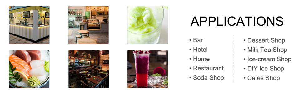 commercial and household electric ice shaver machine