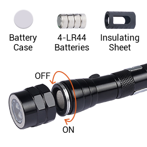telescoping flashlight