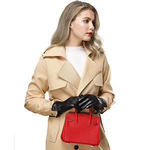 women leather gloves