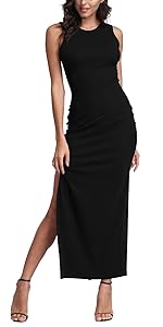 High Slit Maxi Dress