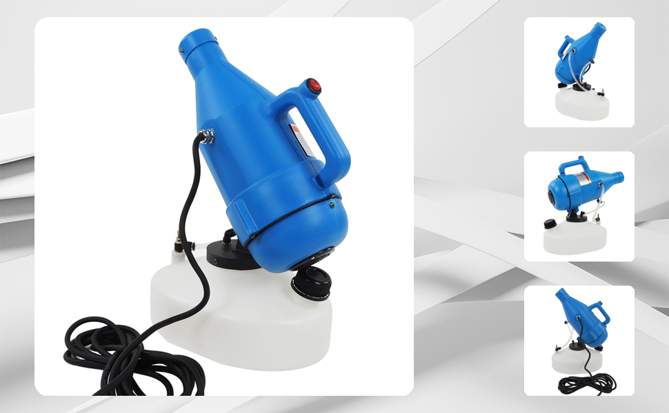 Amazon.com: 電動ULV 便攜式噴霧器噴霧機,靜電有線ULV 手提攜帶