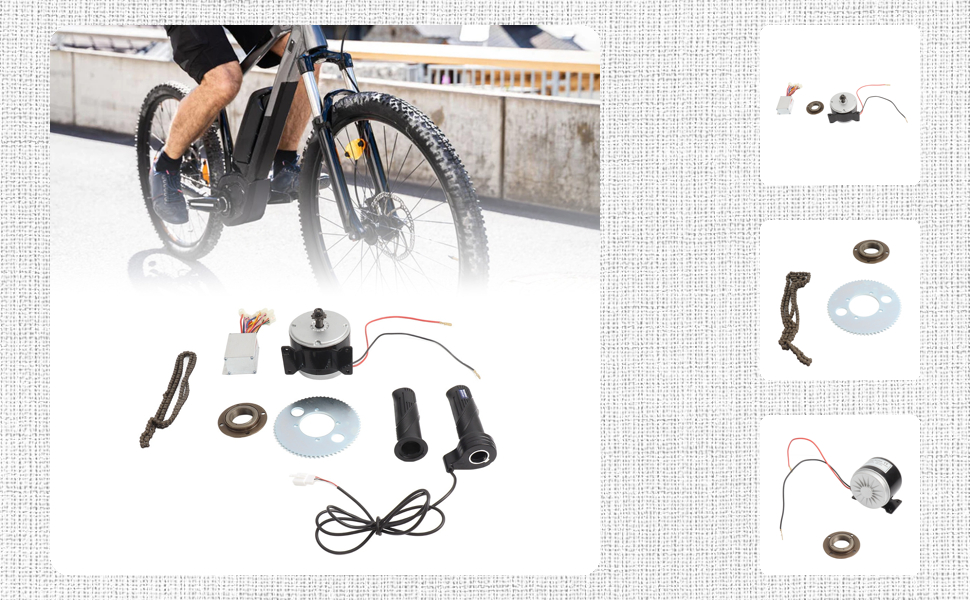 Amazon | 24V 250W 電動自転車モーターセット アルミニウム合金
