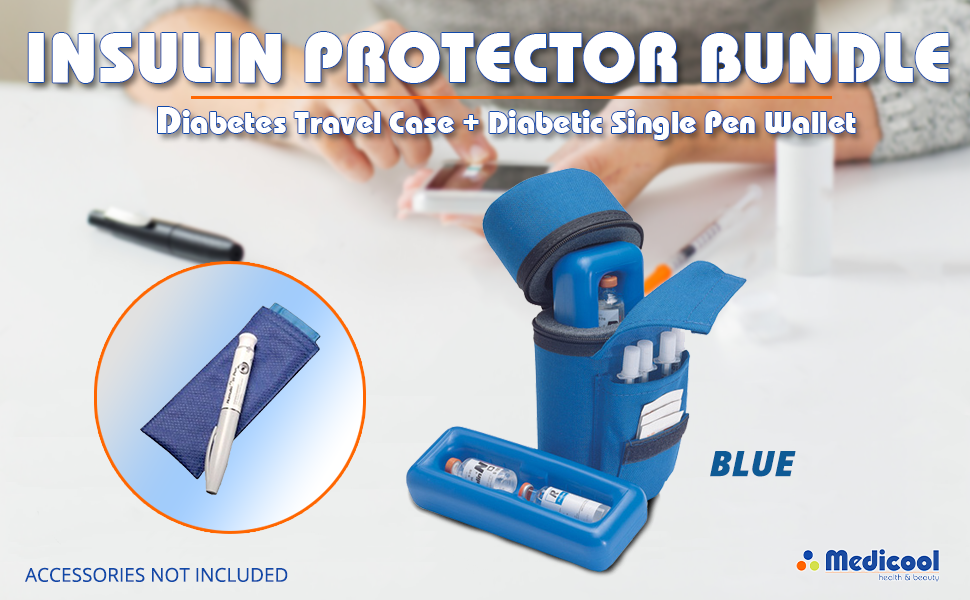 Diabetes, Diabetic, A1C, Diabetes products, Insulin, Diabetic case, insulin case, Medicool