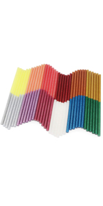 Dent Repair hot Glue Sticks,Hot Glue Stick,EVA Mini Colored Hot Melt Adhesive Glue Sticks,DIY Art