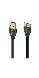 オーディオクエスト audioquest Cinnamon 3.0 MicroB Amazon.com: AudioQuest Cinnamon Micro USB 3.0-1.5m USB A 3.0 to