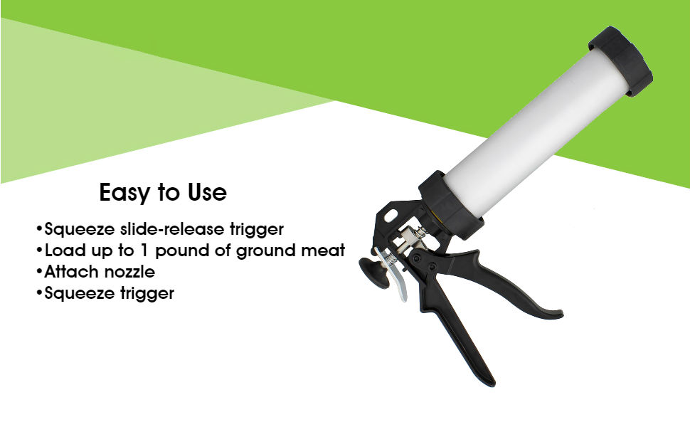 7Penn Beef Jerky Maker Kit 9in Aluminum Beef Jerky Shooter Jerky Extruder Homemade