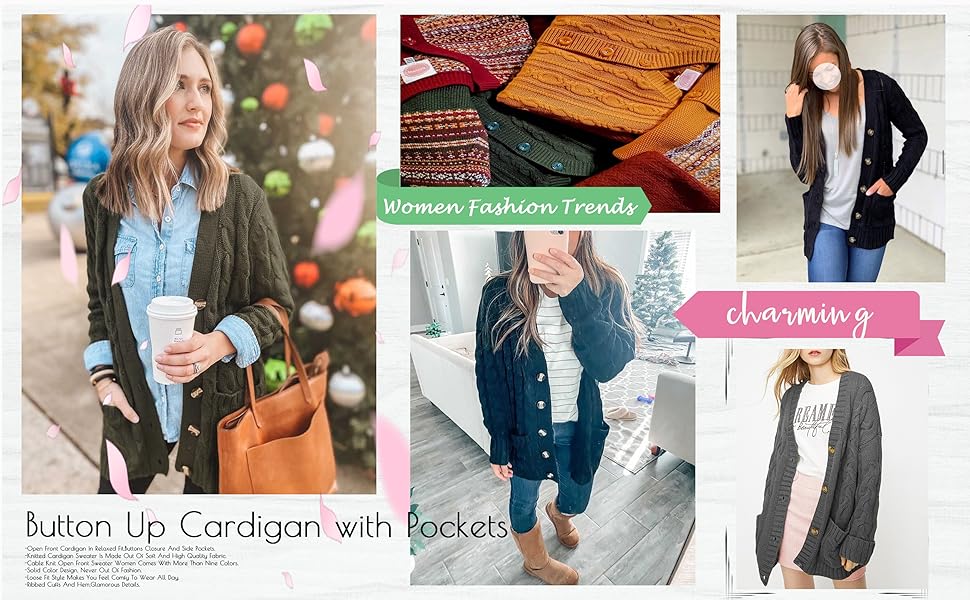 black cardigan for women