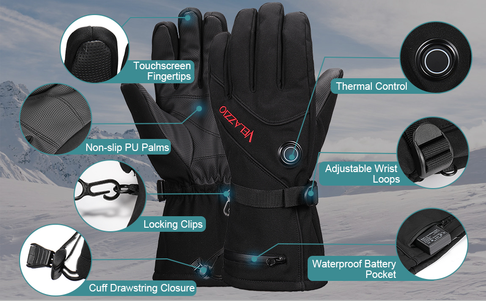 velazzio heated gloves