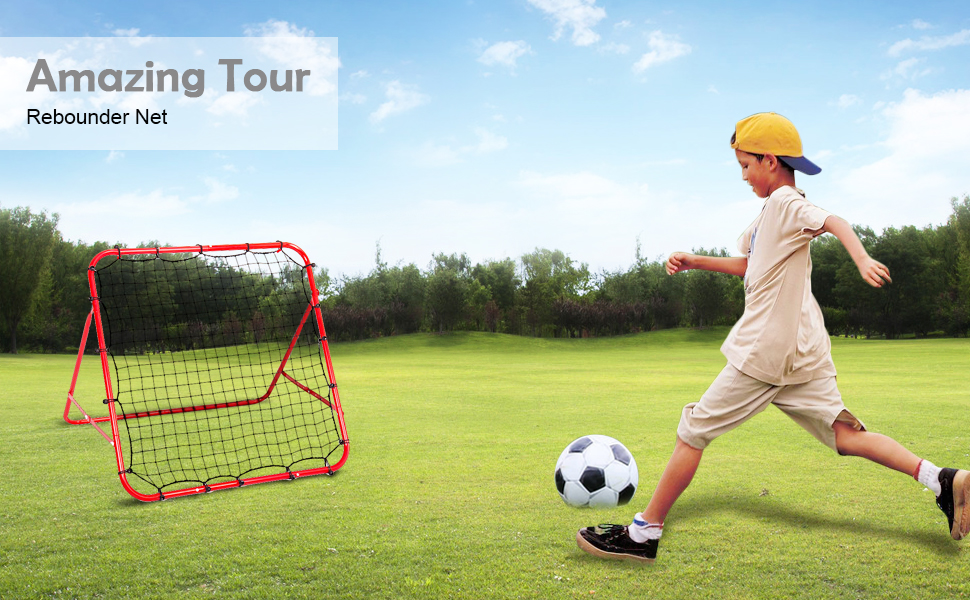 Amazing Tour Rebounder Fußball Rebound Netz Sports Prellwand aus