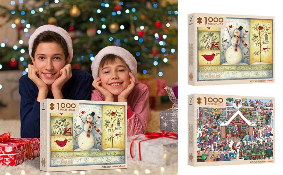 クリスマス ジグソーパズル 1008ピース アドベントカレンダー 楽天市場】1008ピース クリスマスジグソーパズル アドベント